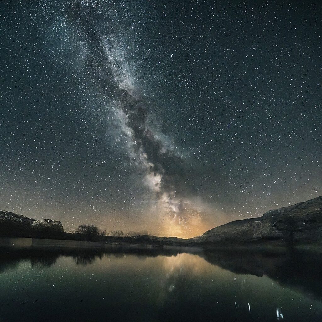 Astrophotography with Light Painting