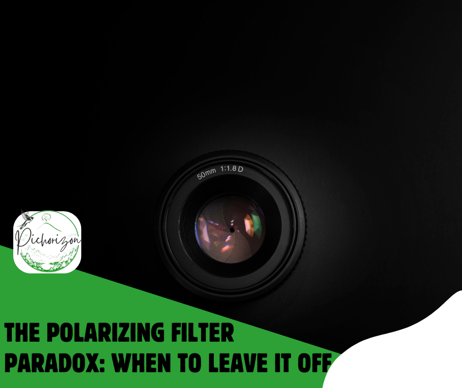 The Polarizing Filter Paradox: When to Leave it Off